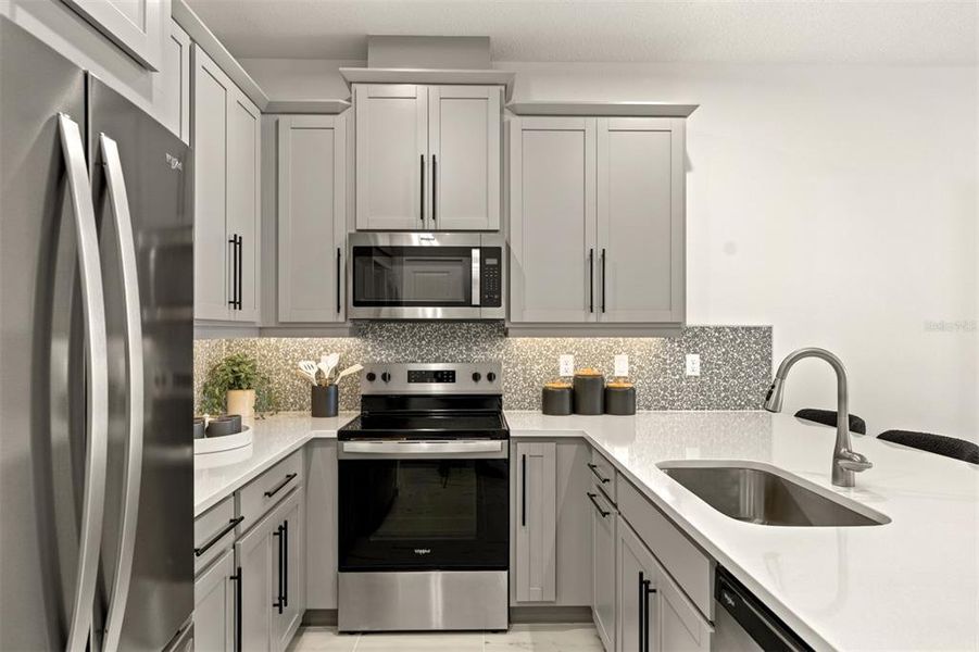 Furnished interior view inside a new home in , Orlando (Image 18).