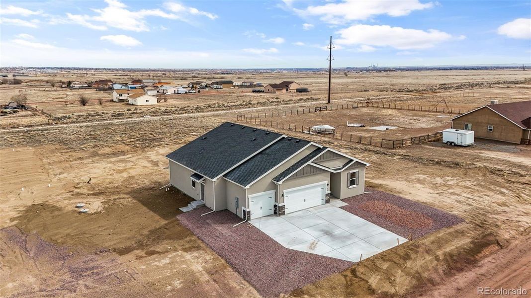 In-progress construction of a new home in , Pueblo West, CO (Image 44).