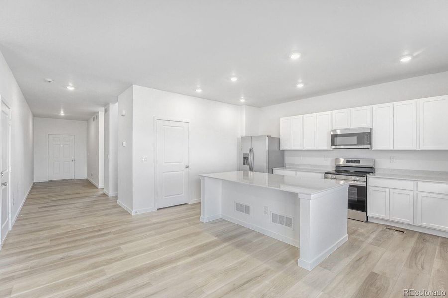 Furnished interior view inside a new home in Muegge Farms, Bennett (Image 5).