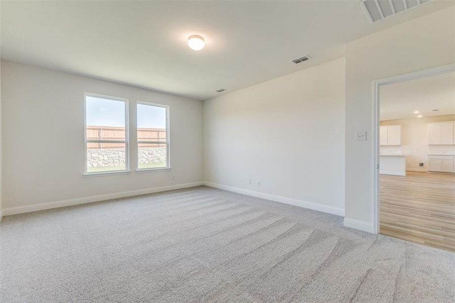 Spacious, unfurnished interior of a new home in Heartland Signature, Crandall (Image 18). Spacious, unfurnished interior of a new home in Heartland Signature, Crandall (Image 18).