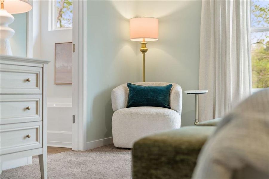 Furnished interior view inside a new home in Belleview Manor, Fairburn (Image 6).