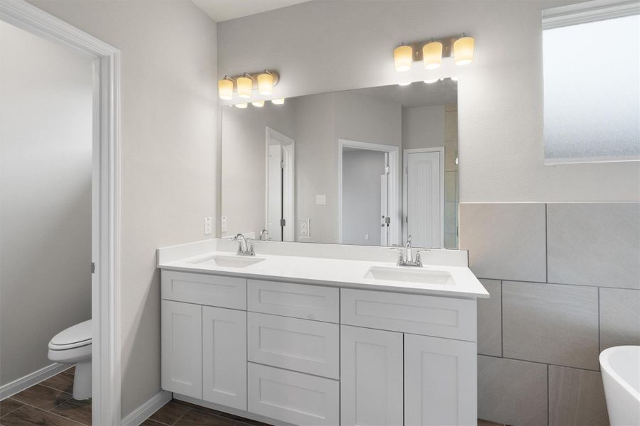 Furnished interior view inside a new home in Morningstar, Andice (Image 5). Furnished interior view inside a new home in Morningstar, Andice (Image 5).