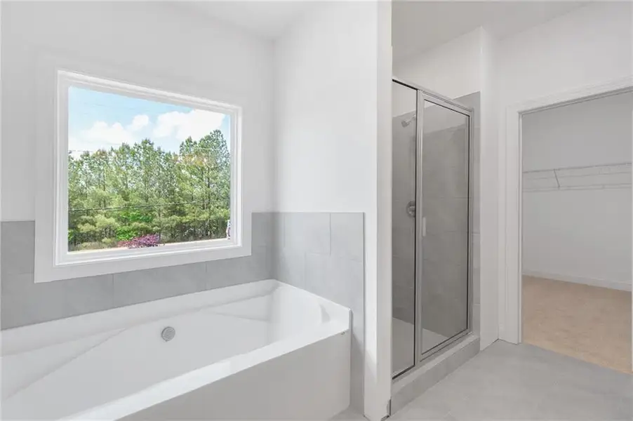 Furnished interior view inside a new home in , Buford (Image 10).