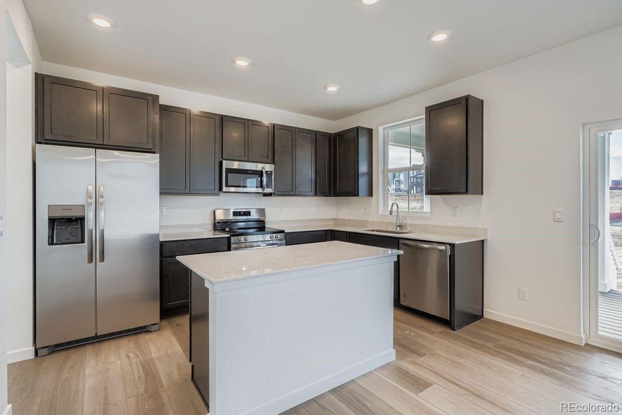 Furnished interior view inside a new home in Independence: The Pioneer Collection, Elizabeth (Image 7). Furnished interior view inside a new home in Independence: The Pioneer Collection, Elizabeth (Image 7).