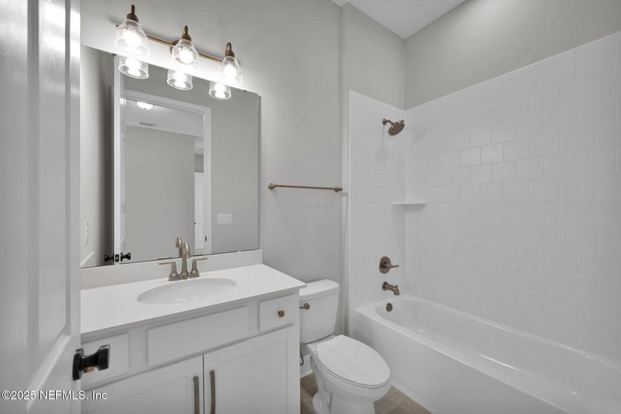 Furnished interior view inside a new home in Amelia National Country Club, Fernandina Beach (Image 12). Furnished interior view inside a new home in Amelia National Country Club, Fernandina Beach (Image 12).