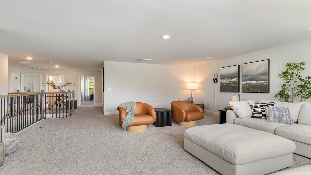 Representative furnished interior of a home built from the TILLMAN by D.R. Horton in Heron Pointe, Myrtle Beach (Image 16).
