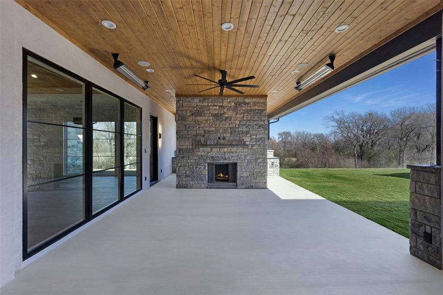 Exterior details and patio area of a home in , Aledo (Image 29). Exterior details and patio area of a home in , Aledo (Image 29).