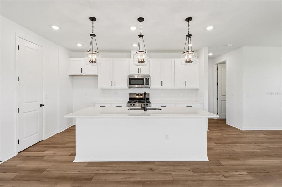 Furnished interior view inside a new home in Ardisia Park, New Smyrna Beach (Image 7).