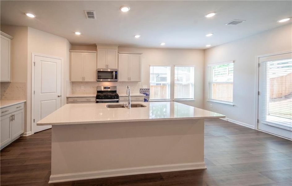 Furnished interior view inside a new home in , Canton (Image 15).