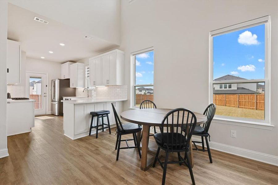 Furnished interior view inside a new home in Symmetry 37s, Frisco (Image 17).