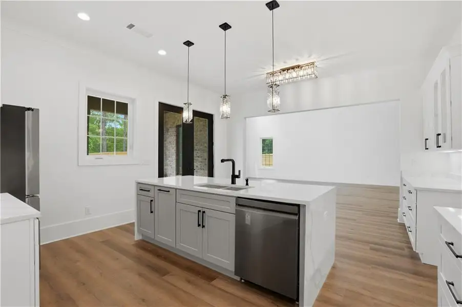 Furnished interior view inside a new home in , Marietta (Image 8).