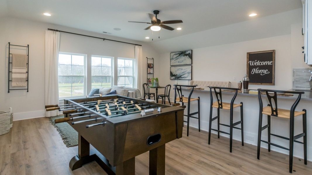 Representative furnished interior of a home built from the The Curator by DRB Elevate. in Brook Run, Fort Mill (Image 5).