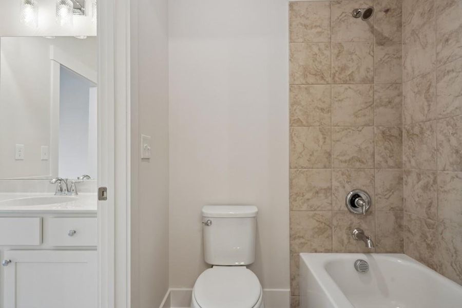 Furnished interior view inside a new home in Arden on Lanier, Cumming (Image 18).