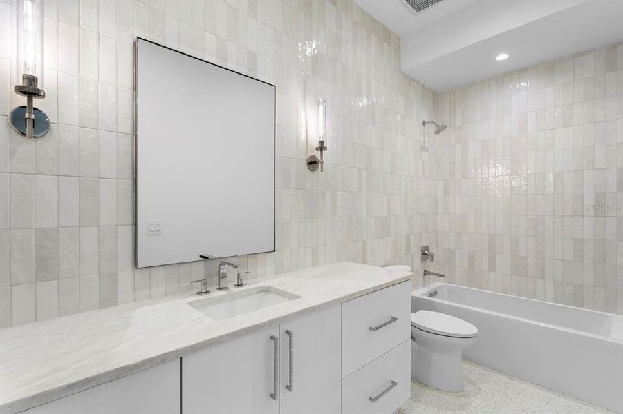 Furnished interior view inside a new home in , Tampa (Image 37).