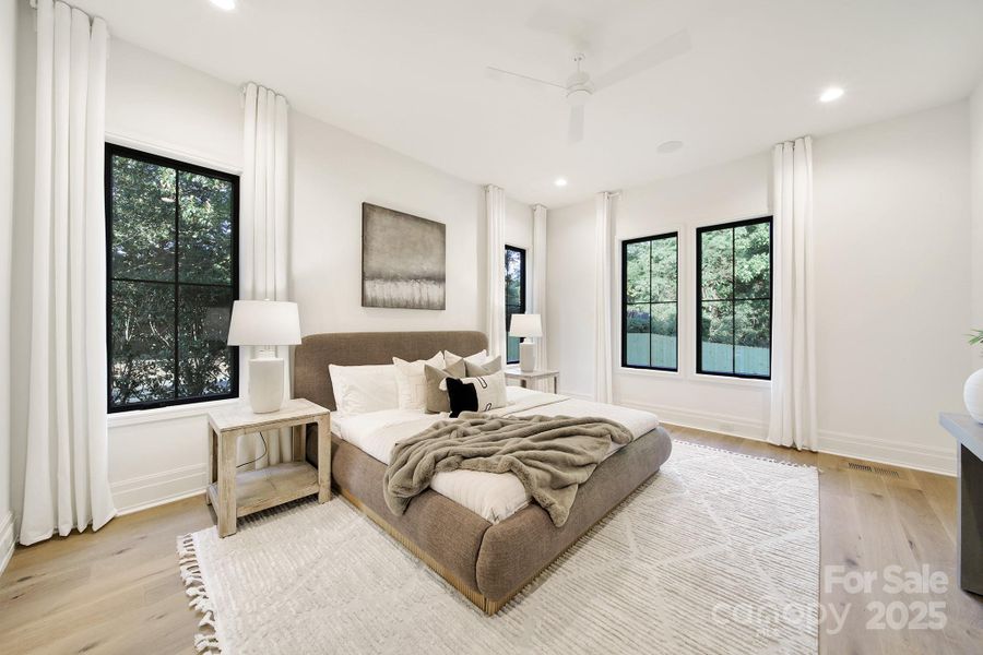 Furnished interior view inside a new home in , Charlotte (Image 32). Furnished interior view inside a new home in , Charlotte (Image 32).