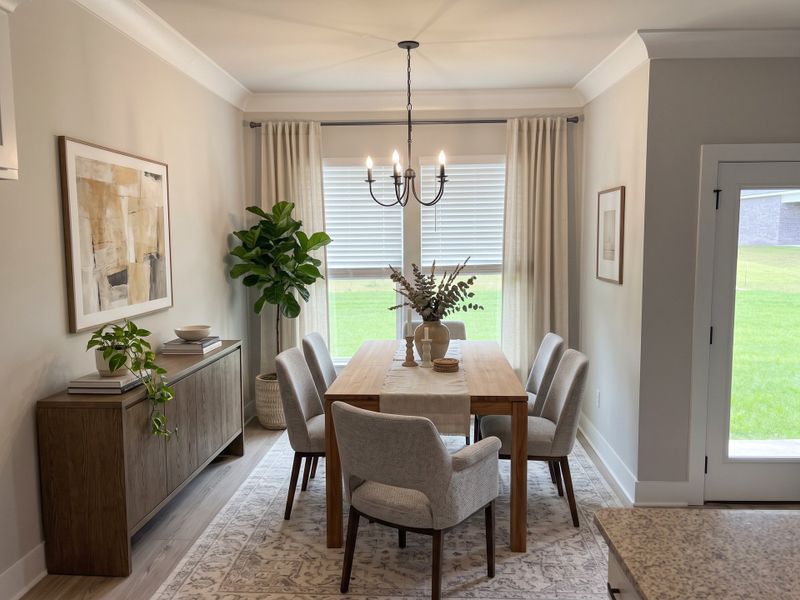 Furnished interior view inside a new home in Houston Place, Crestview (Image 6).