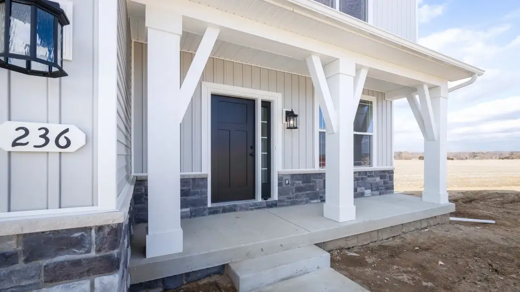 Representative exterior details of a home built from the The Kettering by Norfolk Homes in Offsite Builds Southern Michigan, Ann Arbor (Image 3).