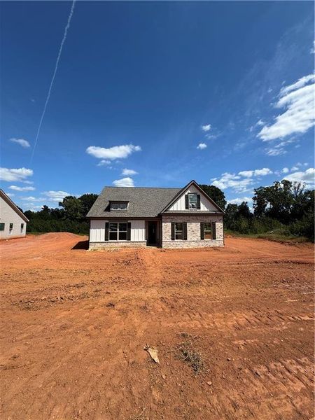 In-progress construction of a new home in , Jefferson, GA (Image 5).