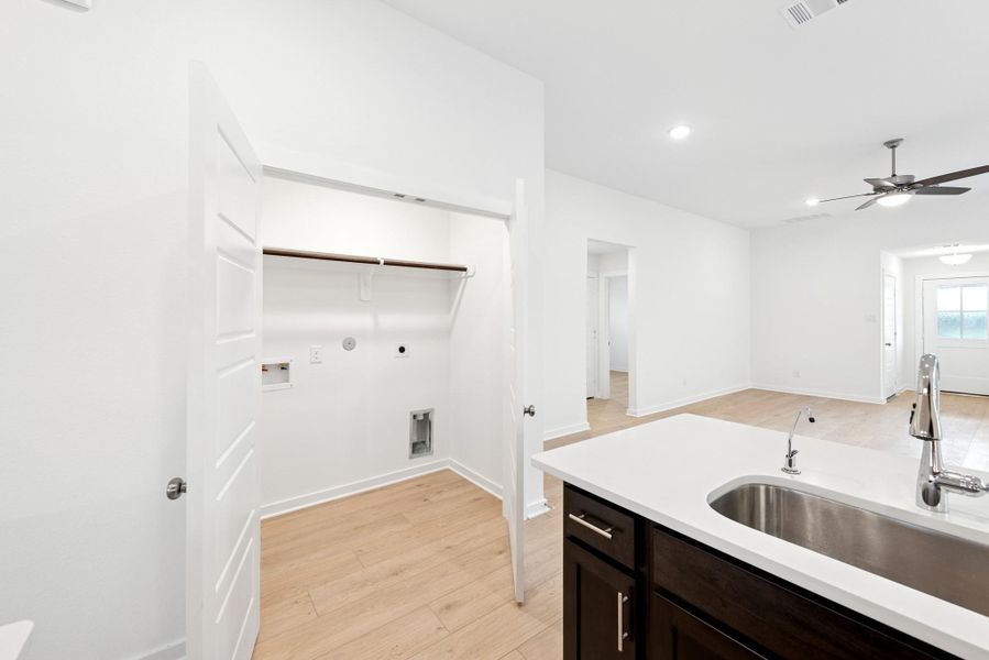 Furnished interior view inside a new home in Summerview, Fulshear (Image 6). Furnished interior view inside a new home in Summerview, Fulshear (Image 6).