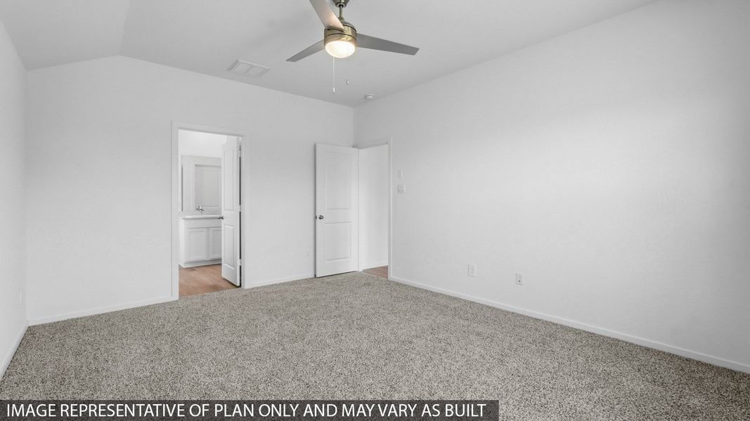 Representative unfurnished interior of a home built from the Glendale by D.R. Horton in Cypress Green, Hockley (Image 18).
