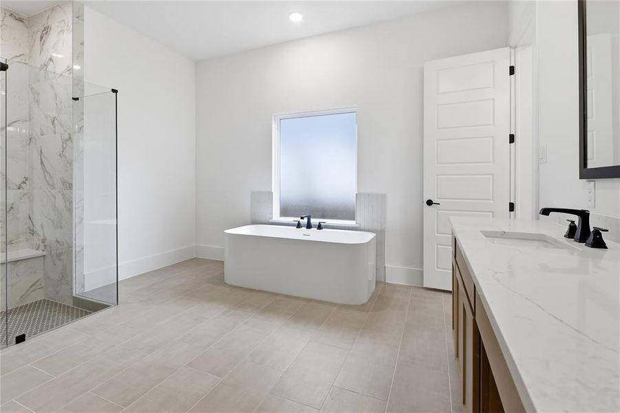 Furnished interior view inside a new home in The Grove, North Richland Hills (Image 11).
