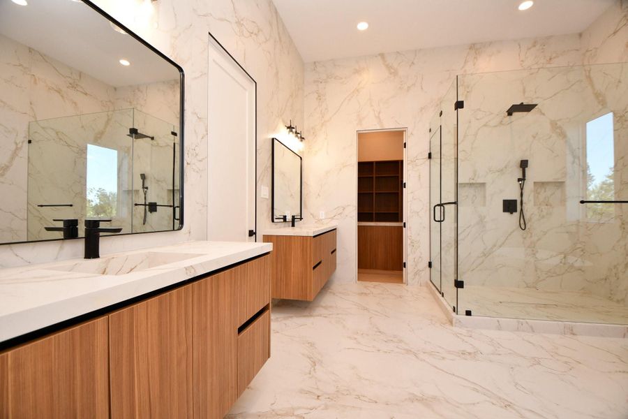 Furnished interior view inside a new home in , Houston (Image 14).