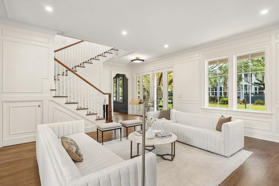 Furnished interior view inside a new home in , Mount Pleasant (Image 9).