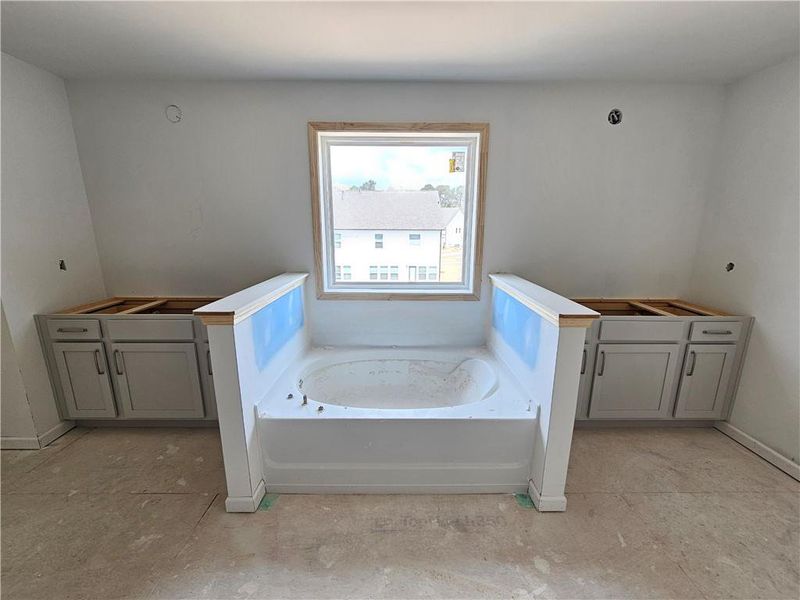 In-progress construction of a new home in The Estates at Casteel, Bethlehem, GA (Image 10).