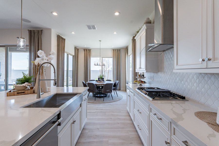 Representative furnished interior of a home built from the Hacienda Series - Cinnabar by Brightland Homes in Canyon Views - Hacienda, Litchfield Park (Image 10).