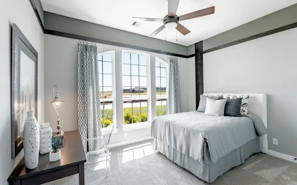 Furnished interior view inside a new home in High Park Hill, Arrington (Image 8).