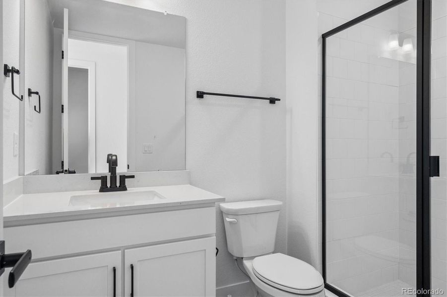 Furnished interior view inside a new home in , Littleton (Image 17).