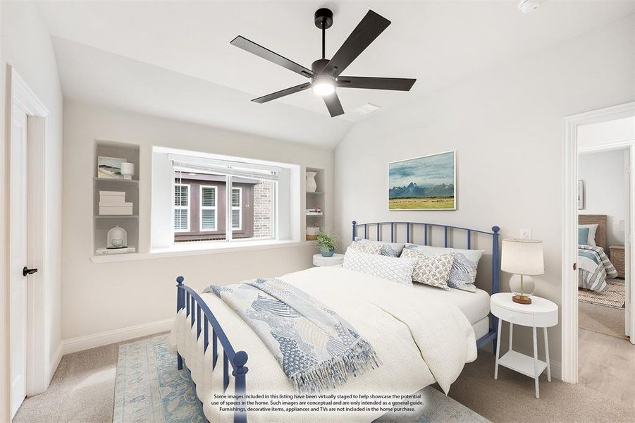 Furnished interior view inside a new home in West Crossing, Anna (Image 16). Furnished interior view inside a new home in West Crossing, Anna (Image 16).