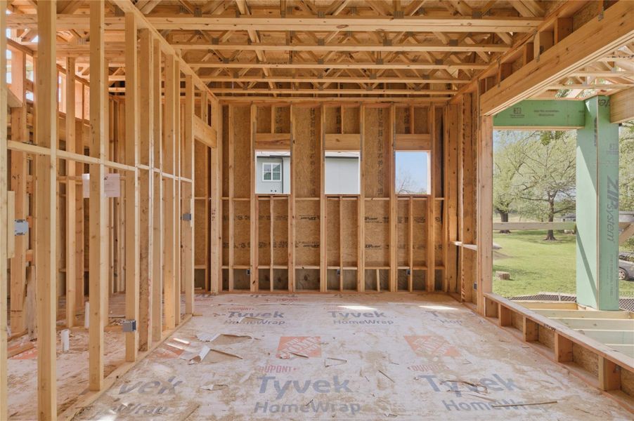 In-progress construction of a new home in , Houston, TX (Image 11).