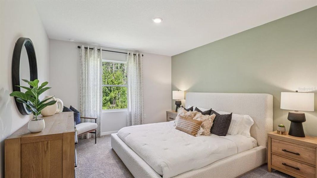 Furnished interior view inside a new home in , Land O' Lakes (Image 19). Furnished interior view inside a new home in , Land O' Lakes (Image 19).