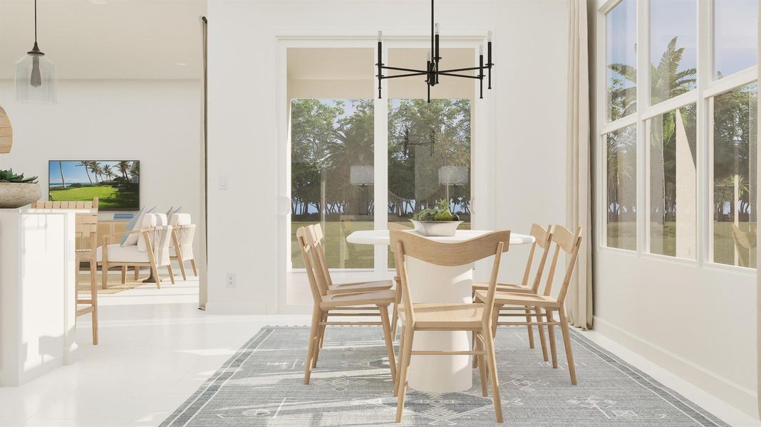 Furnished interior view inside a new home in Lotis Wellington: The Promenade Collection, Wellington (Image 6). Furnished interior view inside a new home in Lotis Wellington: The Promenade Collection, Wellington (Image 6).