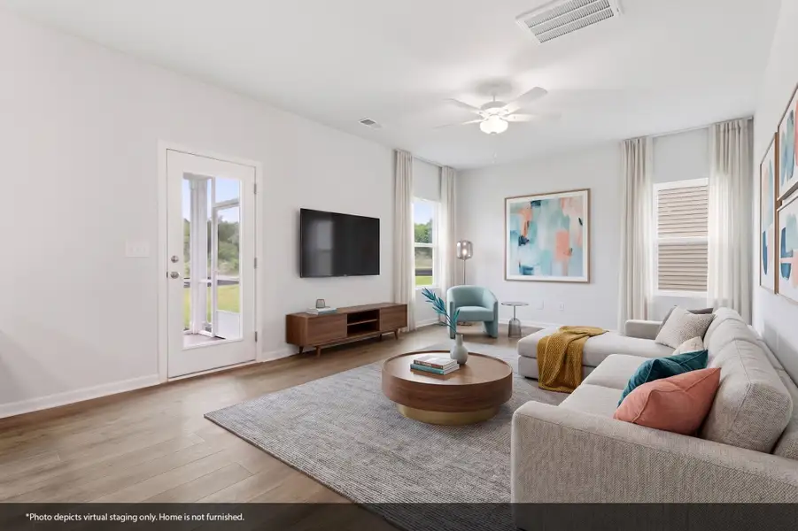 Furnished interior view inside a new home in Piper Creek, Newton (Image 8).