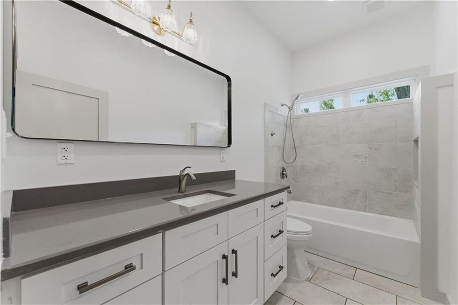 Furnished interior view inside a new home in , Winston (Image 10).