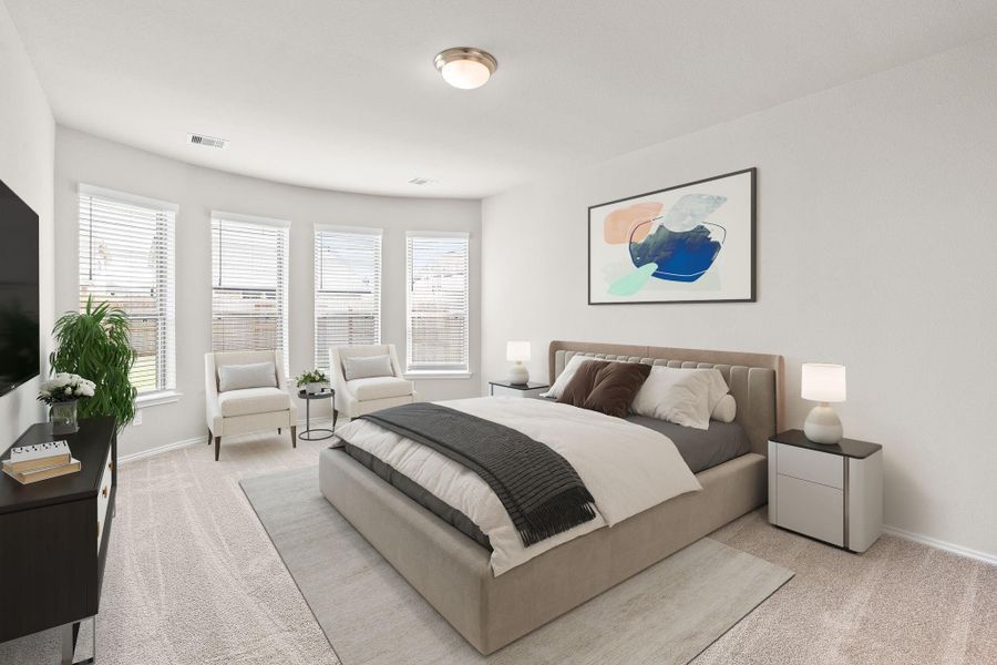 Furnished interior view inside a new home in Candela, Richmond (Image 13).