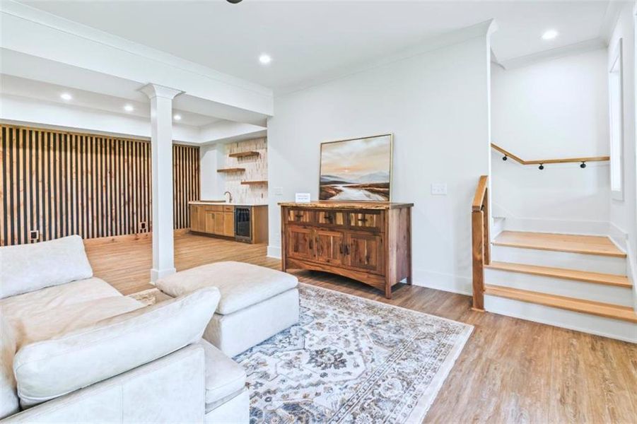 Furnished interior view inside a new home in , Blairsville (Image 65).