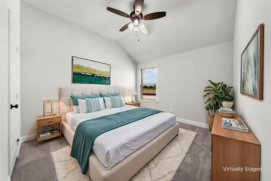 Furnished interior view inside a new home in Fox Landing, Caddo Mills (Image 14).