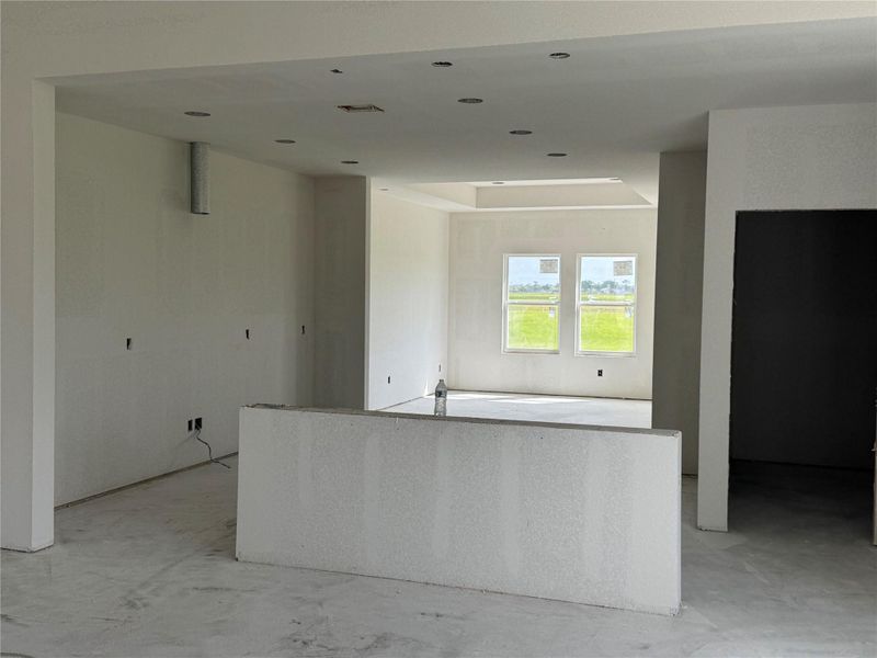 In-progress construction of a new home in , Angleton, TX (Image 3).