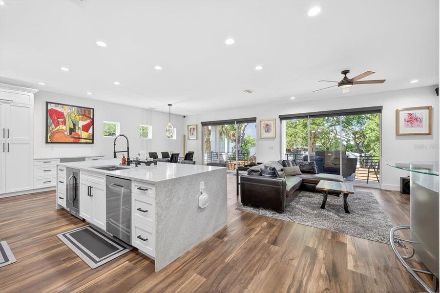 Furnished interior view inside a new home in , Tampa (Image 15).