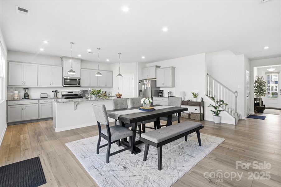 Furnished interior view inside a new home in Waxhaw Landing, Monroe (Image 21). Furnished interior view inside a new home in Waxhaw Landing, Monroe (Image 21).