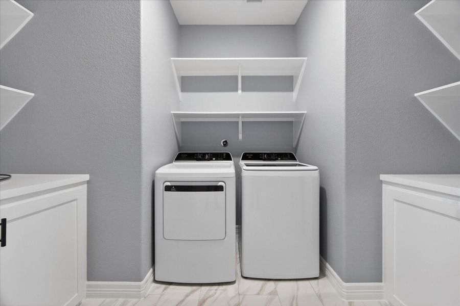 Furnished interior view inside a new home in , Houston (Image 10).