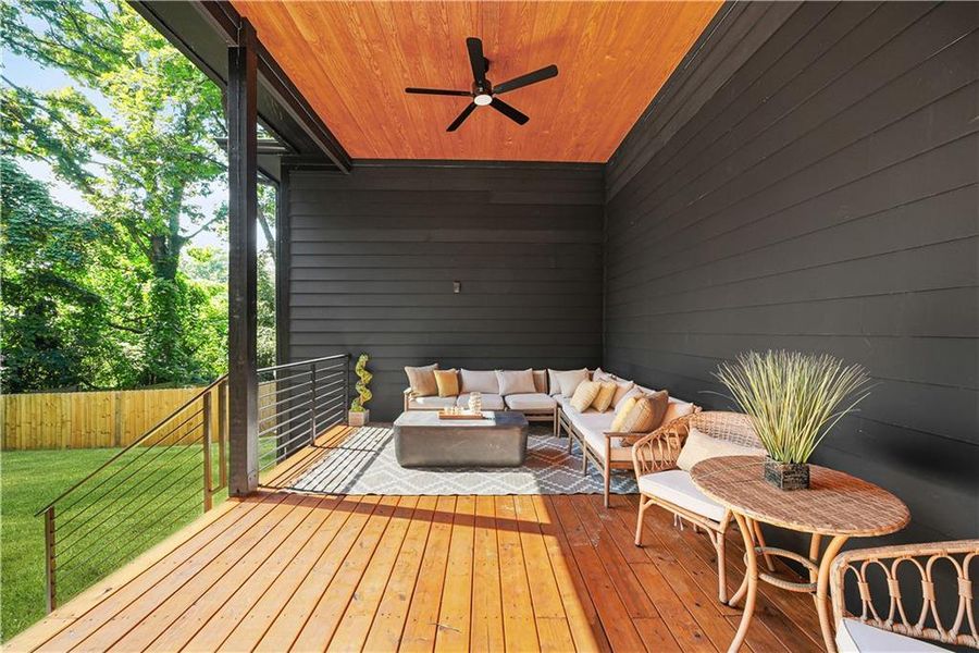 Exterior details and patio area of a home in , Scottdale (Image 3). Exterior details and patio area of a home in , Scottdale (Image 3).