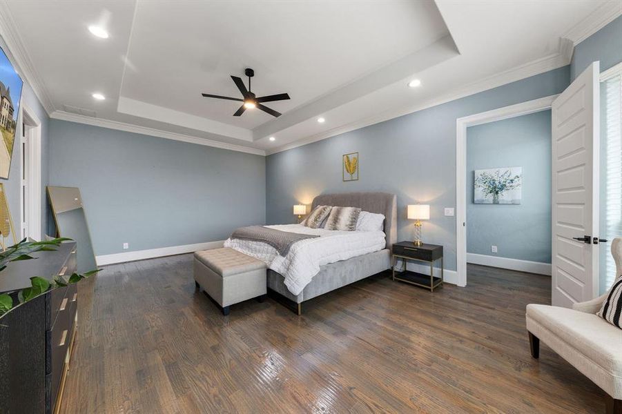 Furnished interior view inside a new home in , Royse City (Image 13).