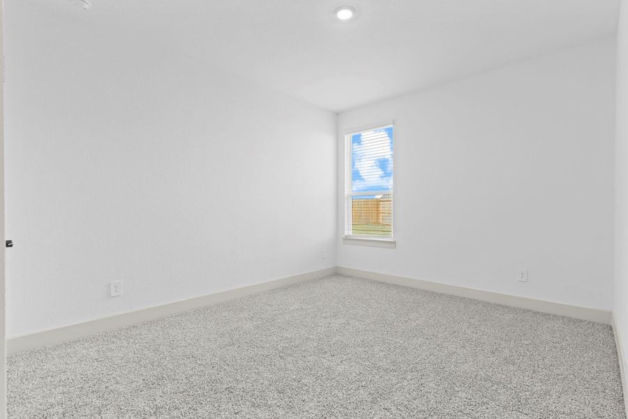 Spacious, unfurnished interior of a new home in Westland Ranch 60' Homesites, League City (Image 21).