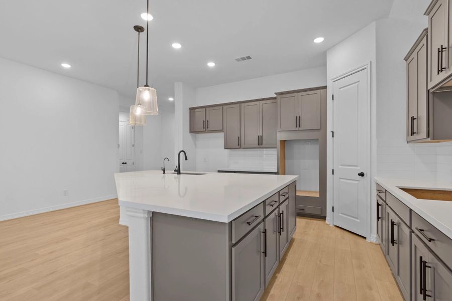 Furnished interior view inside a new home in Austin Point, Richmond (Image 6).