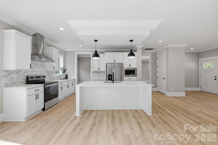 Furnished interior view inside a new home in , Taylorsville (Image 9).