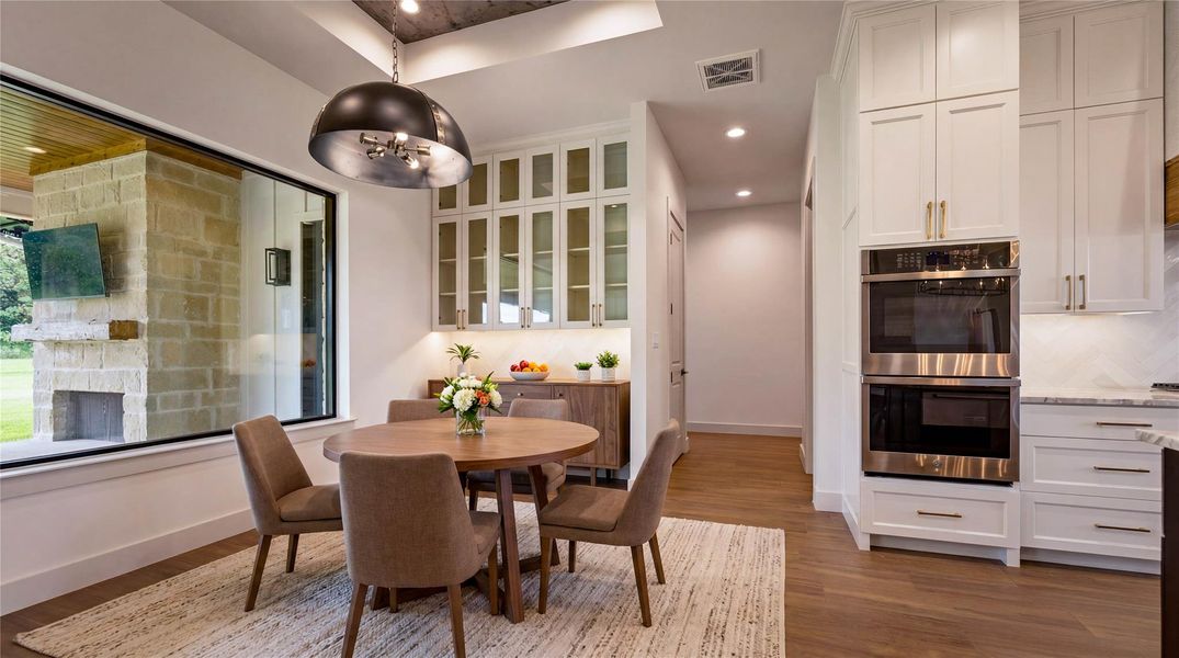 Furnished interior view inside a new home in , San Marcos (Image 6).